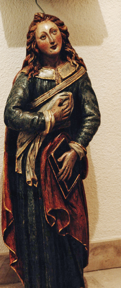 Peintures, sculptures, autel, fonts baptismaux